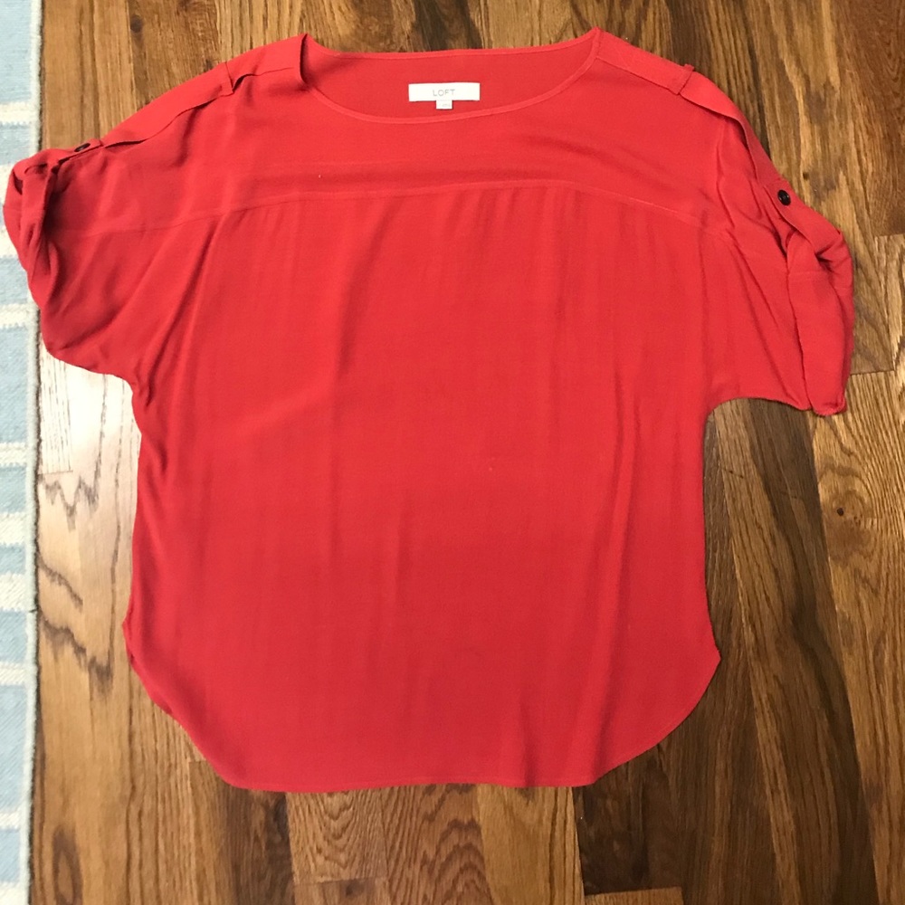 Red loft shirt, never worn!
